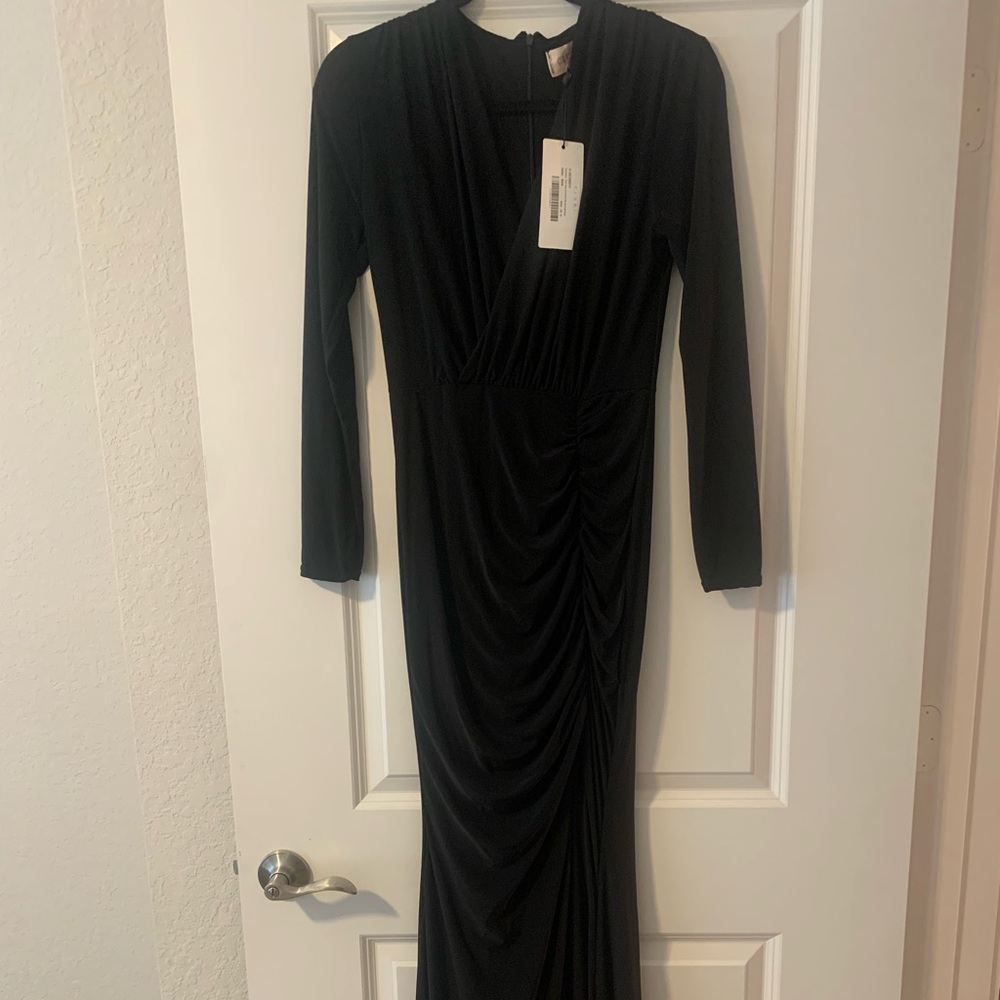 Floor length evening gown